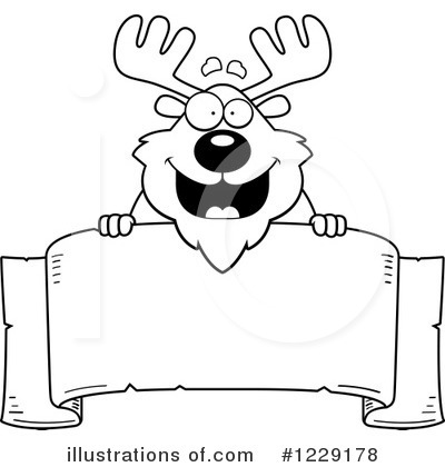 Royalty-Free (RF) Moose Clipart Illustration by Cory Thoman - Stock Sample #1229178