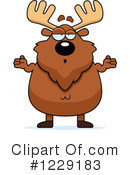 Moose Clipart #1229183 by Cory Thoman