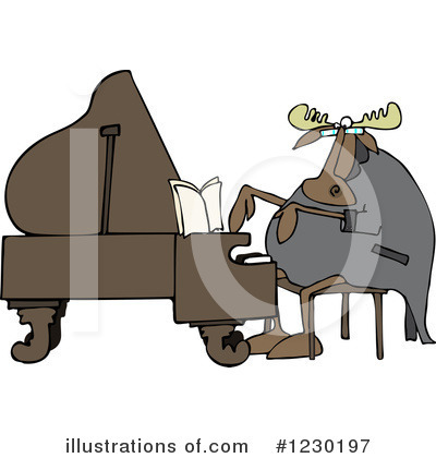 Piano Clipart #1230197 by djart