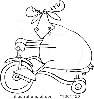 Tricycle Clipart #1361450 by djart