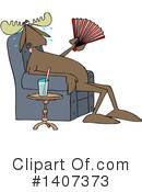 Moose Clipart #1407373 by djart