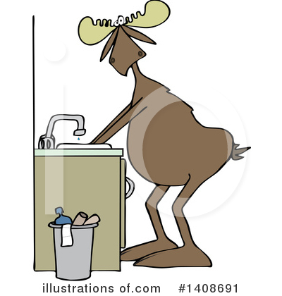 Washing Hands Clipart #1408691 by djart