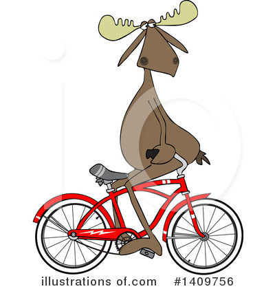 Bicycle Clipart #1409756 by djart