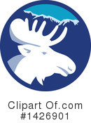 Moose Clipart #1426901 by patrimonio