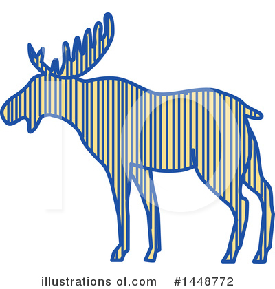 Moose Clipart #1448772 by patrimonio