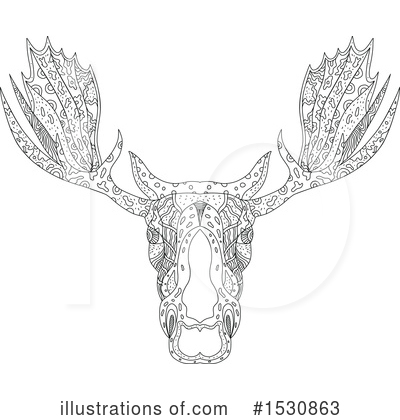 Elk Clipart #1530863 by patrimonio