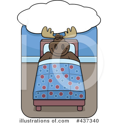 Royalty-Free (RF) Moose Clipart Illustration by Cory Thoman - Stock Sample #437340