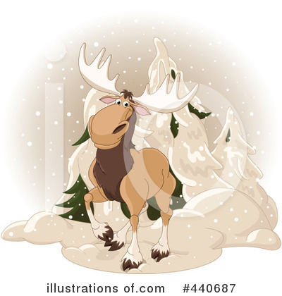 Moose Clipart #440687 by Pushkin