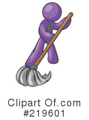 Mopping Clipart #219601 by Leo Blanchette