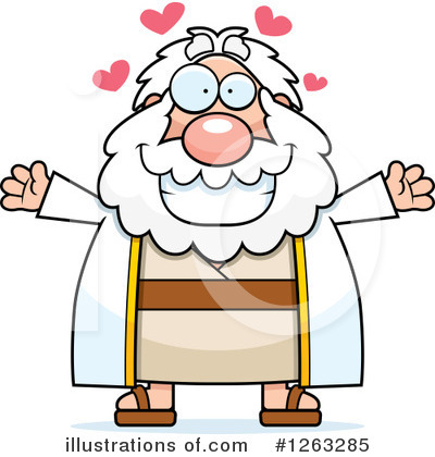 Royalty-Free (RF) Moses Clipart Illustration by Cory Thoman - Stock Sample #1263285