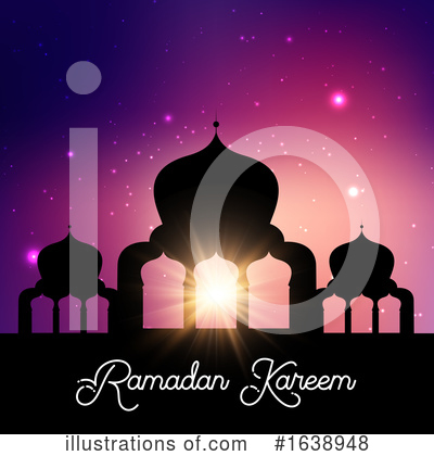 Royalty-Free (RF) Mosque Clipart Illustration by KJ Pargeter - Stock Sample #1638948