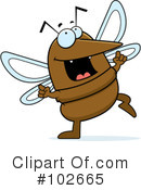 Mosquito Clipart #102665 by Cory Thoman