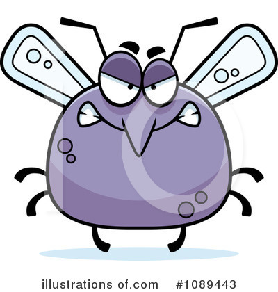 Royalty-Free (RF) Mosquito Clipart Illustration by Cory Thoman - Stock Sample #1089443