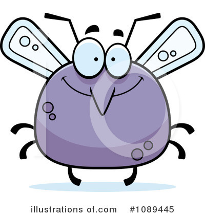 Royalty-Free (RF) Mosquito Clipart Illustration by Cory Thoman - Stock Sample #1089445