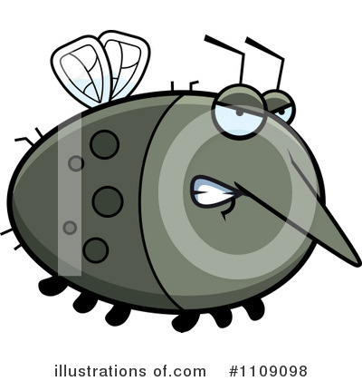Royalty-Free (RF) Mosquito Clipart Illustration by Cory Thoman - Stock Sample #1109098
