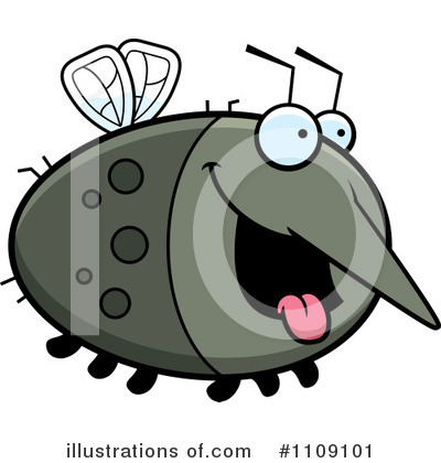 Royalty-Free (RF) Mosquito Clipart Illustration by Cory Thoman - Stock Sample #1109101