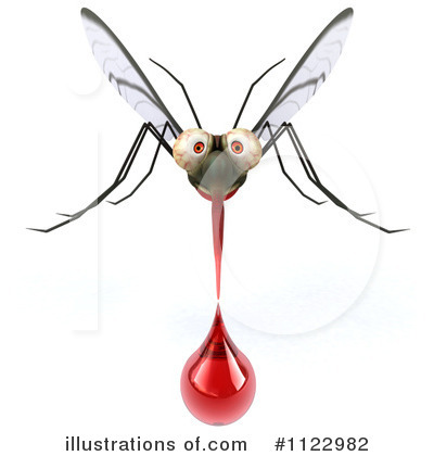 Mosquitoes Clipart #1122982 by Julos