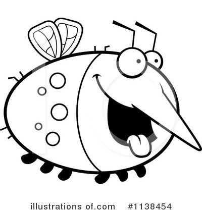 Royalty-Free (RF) Mosquito Clipart Illustration by Cory Thoman - Stock Sample #1138454