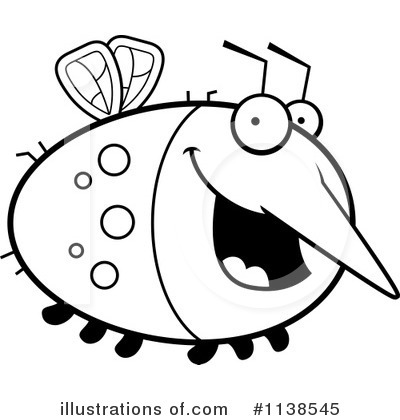 Royalty-Free (RF) Mosquito Clipart Illustration by Cory Thoman - Stock Sample #1138545