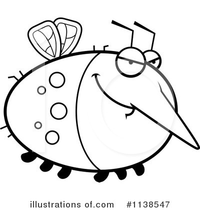 Royalty-Free (RF) Mosquito Clipart Illustration by Cory Thoman - Stock Sample #1138547