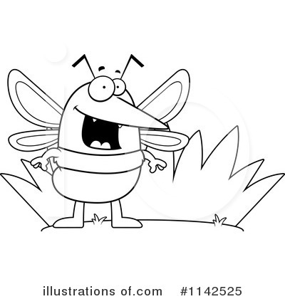 Royalty-Free (RF) Mosquito Clipart Illustration by Cory Thoman - Stock Sample #1142525