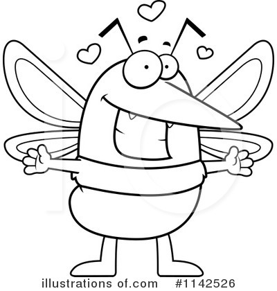 Royalty-Free (RF) Mosquito Clipart Illustration by Cory Thoman - Stock Sample #1142526