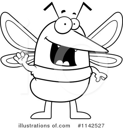 Royalty-Free (RF) Mosquito Clipart Illustration by Cory Thoman - Stock Sample #1142527