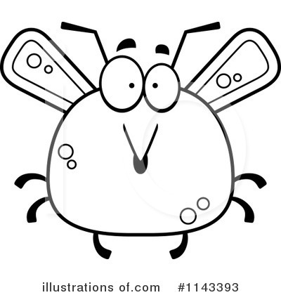 Royalty-Free (RF) Mosquito Clipart Illustration by Cory Thoman - Stock Sample #1143393