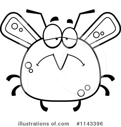 Royalty-Free (RF) Mosquito Clipart Illustration by Cory Thoman - Stock Sample #1143396