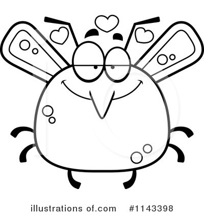 Royalty-Free (RF) Mosquito Clipart Illustration by Cory Thoman - Stock Sample #1143398