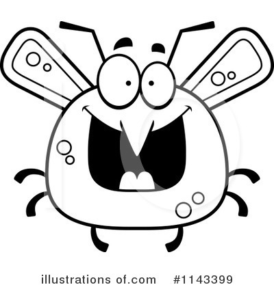 Royalty-Free (RF) Mosquito Clipart Illustration by Cory Thoman - Stock Sample #1143399