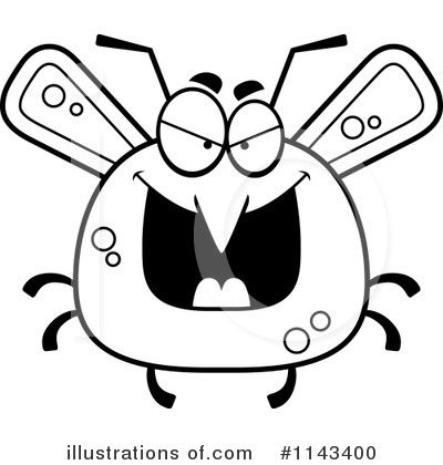 Royalty-Free (RF) Mosquito Clipart Illustration by Cory Thoman - Stock Sample #1143400