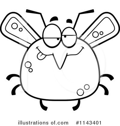 Royalty-Free (RF) Mosquito Clipart Illustration by Cory Thoman - Stock Sample #1143401