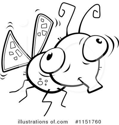 Royalty-Free (RF) Mosquito Clipart Illustration by Cory Thoman - Stock Sample #1151760