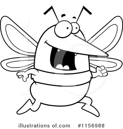 Royalty-Free (RF) Mosquito Clipart Illustration by Cory Thoman - Stock Sample #1156988