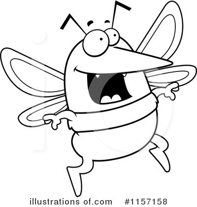 Royalty-Free (RF) Mosquito Clipart Illustration by Cory Thoman - Stock Sample #1157158