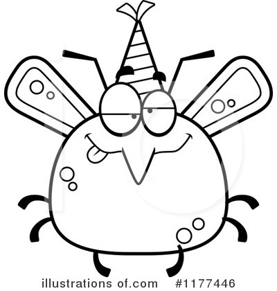 Royalty-Free (RF) Mosquito Clipart Illustration by Cory Thoman - Stock Sample #1177446