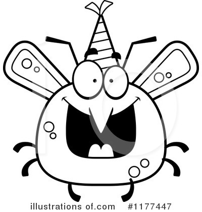 Royalty-Free (RF) Mosquito Clipart Illustration by Cory Thoman - Stock Sample #1177447
