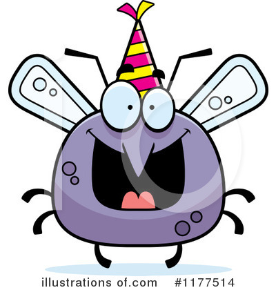 Royalty-Free (RF) Mosquito Clipart Illustration by Cory Thoman - Stock Sample #1177514