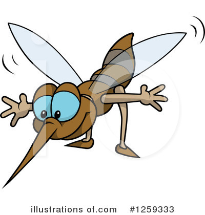 Mosquitoes Clipart #1259333 by dero