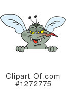 Mosquito Clipart #1272775 by Dennis Holmes Designs