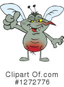 Mosquito Clipart #1272776 by Dennis Holmes Designs