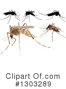 Mosquito Clipart #1303289 by dero