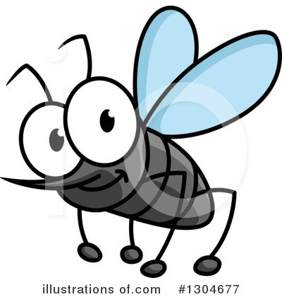 Royalty-Free (RF) Mosquito Clipart Illustration by Vector Tradition SM - Stock Sample #1304677