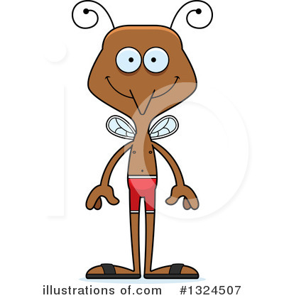 Royalty-Free (RF) Mosquito Clipart Illustration by Cory Thoman - Stock Sample #1324507