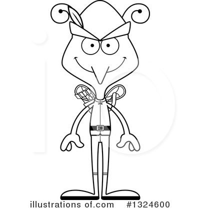 Royalty-Free (RF) Mosquito Clipart Illustration by Cory Thoman - Stock Sample #1324600