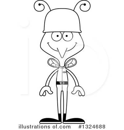 Royalty-Free (RF) Mosquito Clipart Illustration by Cory Thoman - Stock Sample #1324688