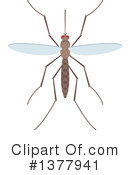 Mosquito Clipart #1377941 by Vector Tradition SM
