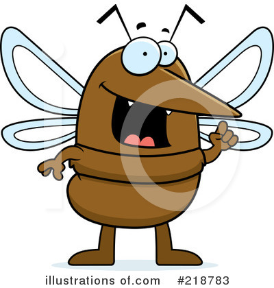 Royalty-Free (RF) Mosquito Clipart Illustration by Cory Thoman - Stock Sample #218783