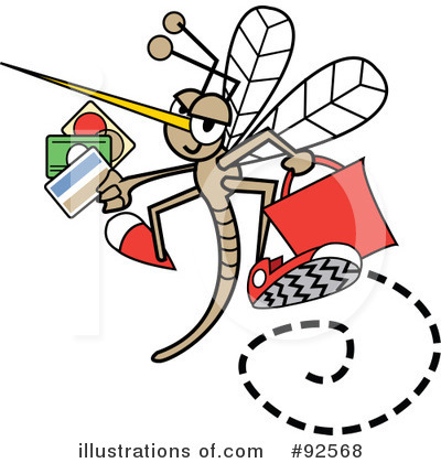 Mosquito Clipart #92568 by Andy Nortnik